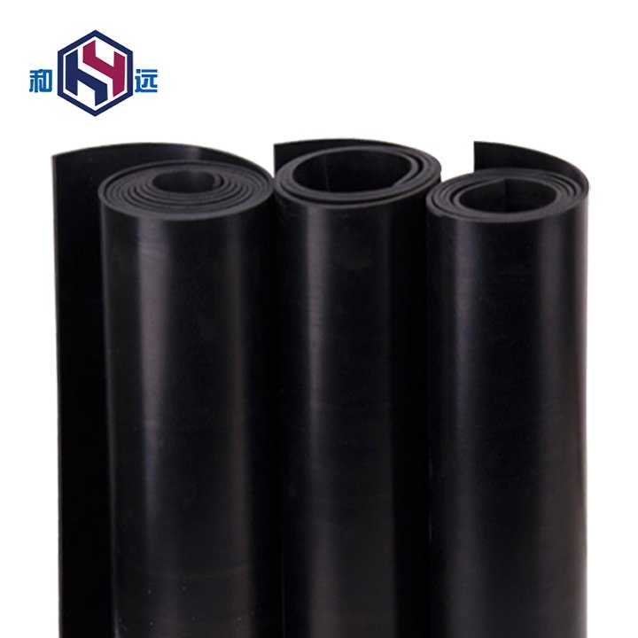 Rubber pad, oil resistant, wear-resistant, anti slip rubber plate, black insulated rubber pad, thickened shock absorber pad