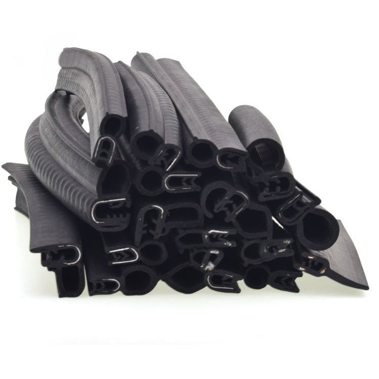 Manufacturer Automotive Car Rubber Sealing Black Red White OEM Customized Window Door Rubber Seal Strip