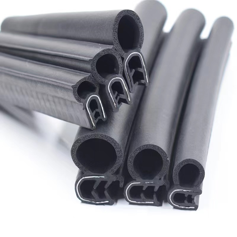 high Performance Extruded Waterproof Black color EPDM Car Seal Rubber Door Window Protection Gasket