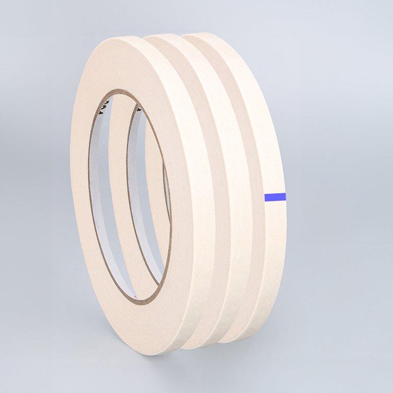 Manufacturers Custom Refinish Yellow Paper Painters Car Automotive Thermal Spray Paint Protection Masking Tape For Car Painting
