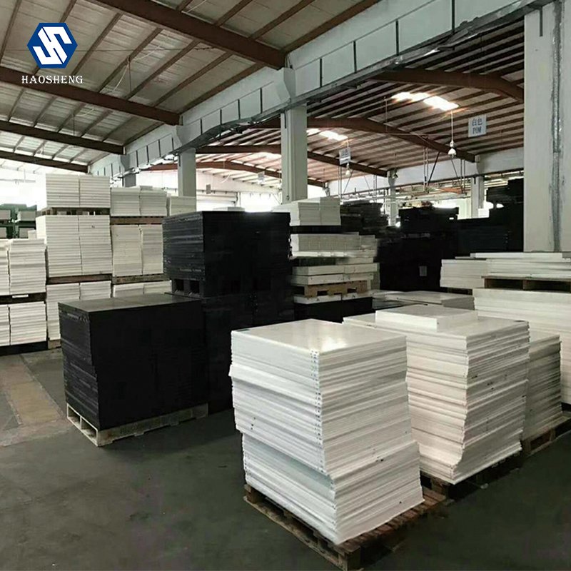 Customized Size Thickness Color HDPE POM PEEK PP Sheet Nylon Plate Sheet plastic nylon wear sheet materials made in China