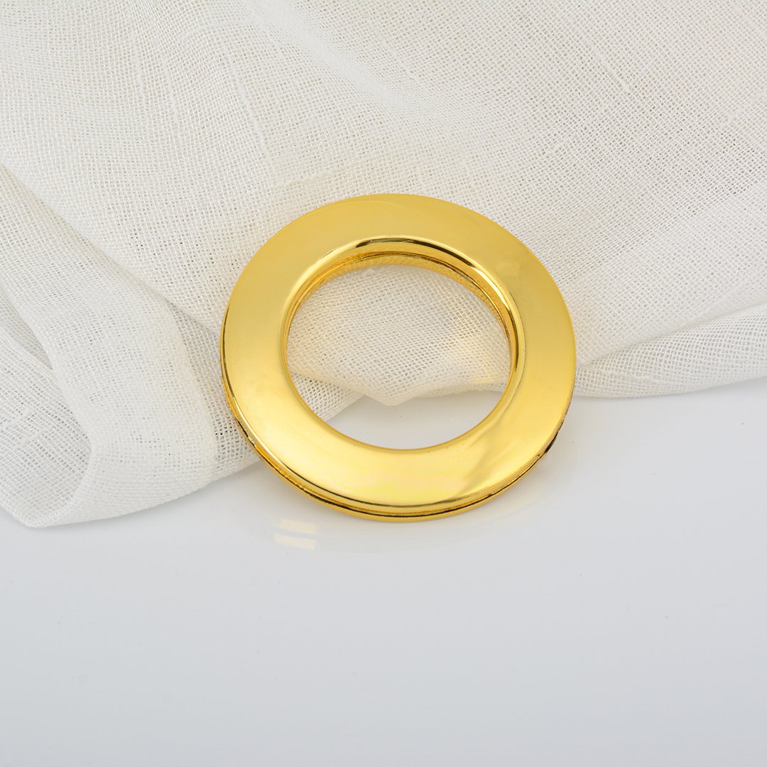 WHolesale Curtain Eyelets Rings High Quality Curtain Accessories for Roman Rod Home Decoration Plastic Curtain Eyelets OEM
