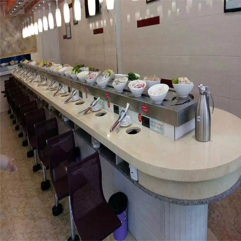 Rotary industrial conveyor belt machine conveyor for manufacturing