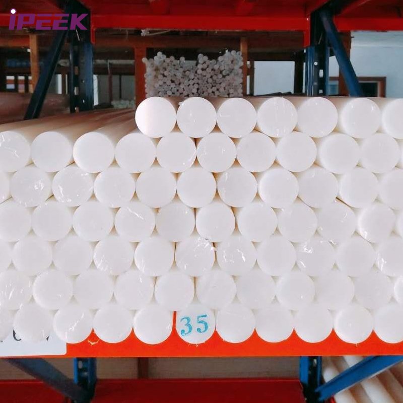 iPEEK Fast Delivery Polyvinylidene Fluoride Virgin Plastic Plate Sheet Board Block PVDF Rod Bar Pipe Price