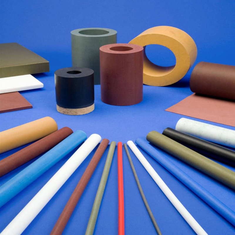Factory Customized Fluoroplastic 70% Virgin PTFE Recycled Molded Rods White Plastic Bars