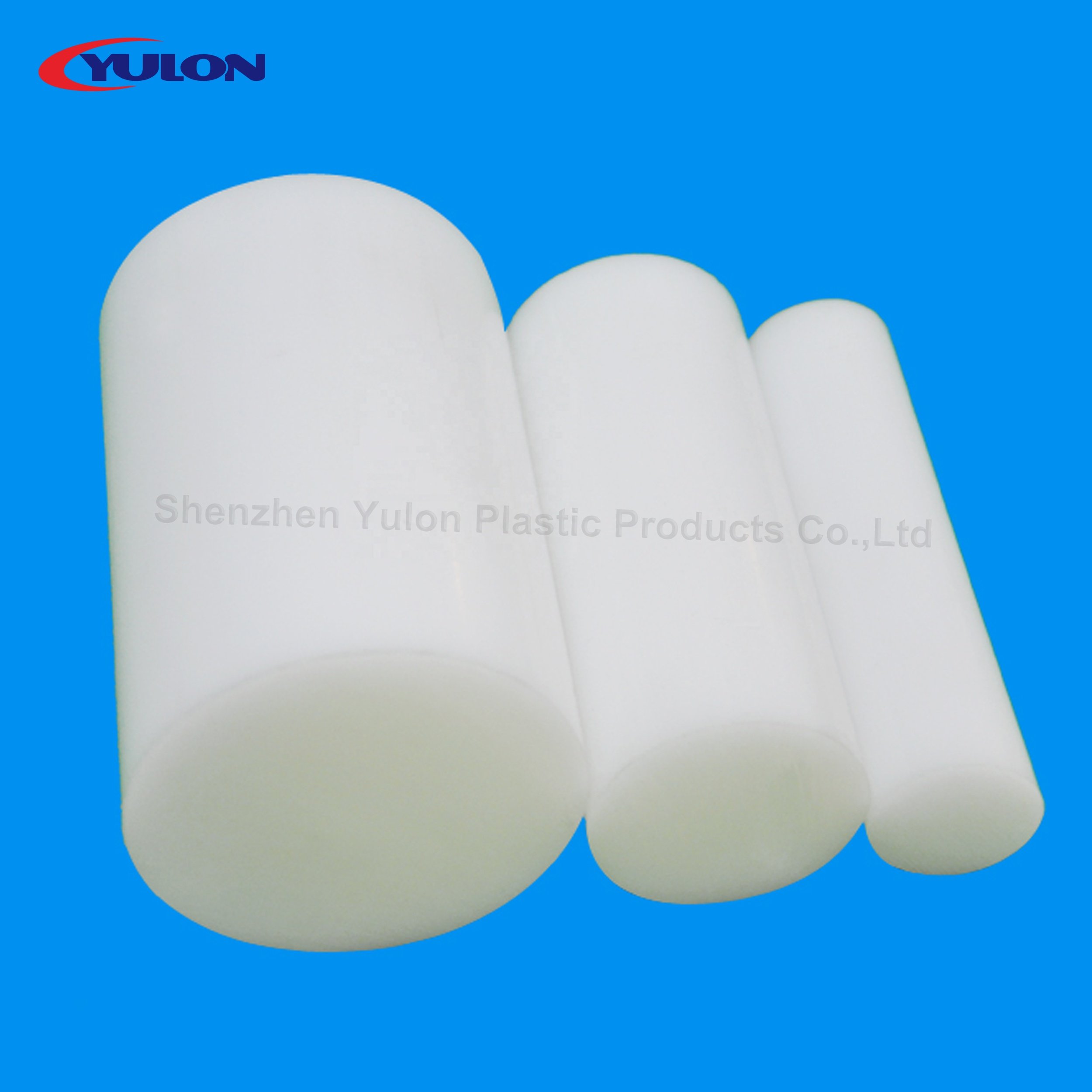Static Dissipative (SD) Acetal Pom Rod Cream Black Color CNC Machined with Granular Pattern Delrin Acetal SD Rod