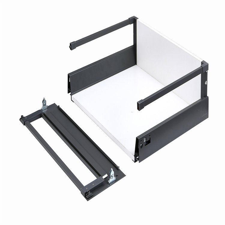kitchen drawer box soft closing double wall box drawer slides