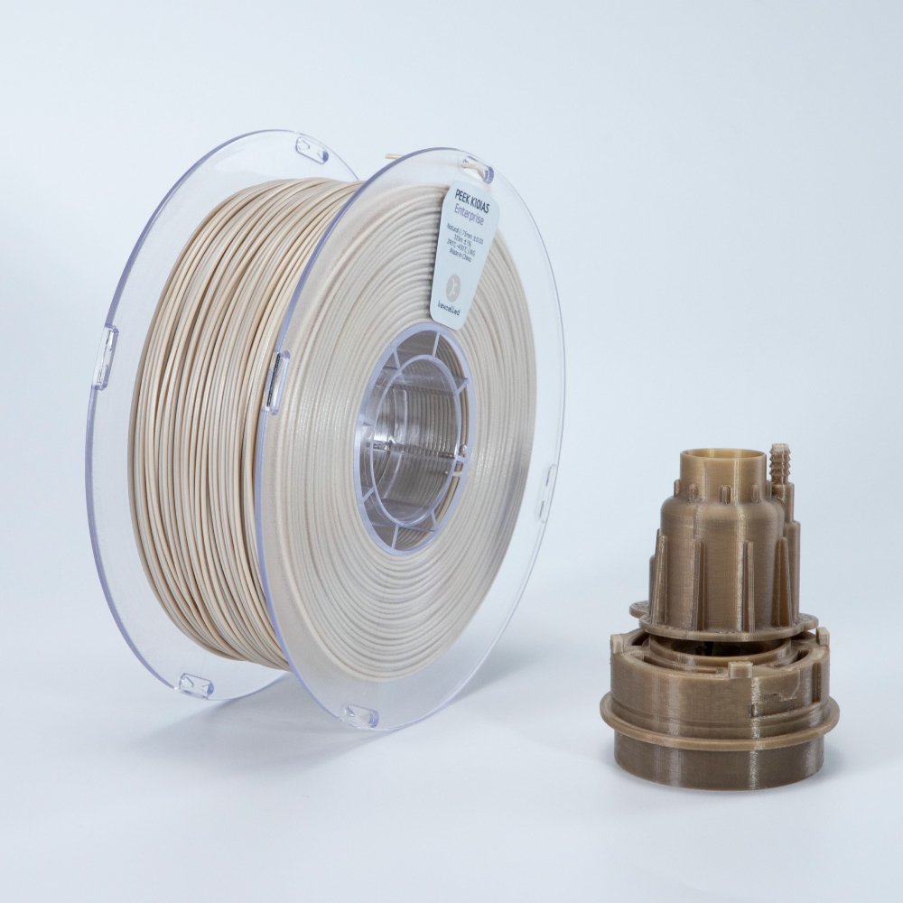 Kexcelled High Performance Engineering Plastic Rods Peek Rods 3D Printing Peek Filament 1.75 Mm For Medical And Aerospace