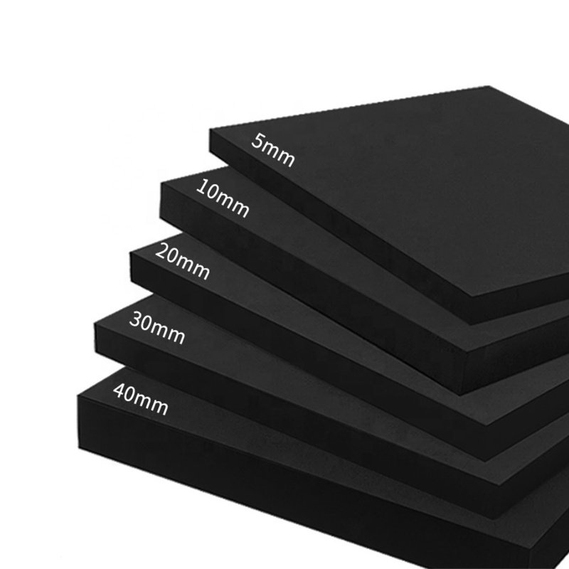 Factory Custom Black Foam Board Packing Eva Foam sheet 1mm 2mm 3mm 4mm Adhesive Eva Foam Sheets EVA roll
