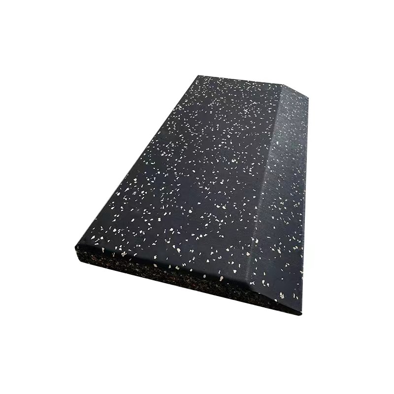 Factory Customized Barrier Free Threshold Access Ramp Doorway Ramp rubber mat for Wheelchairs Transtions Angled Entry Ramp