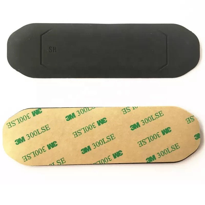 China Manufacturer Self Adhesive Backed Rubber Sheet Pad Rubber Strip with 3M glue tape Silicone Plastic Sheet