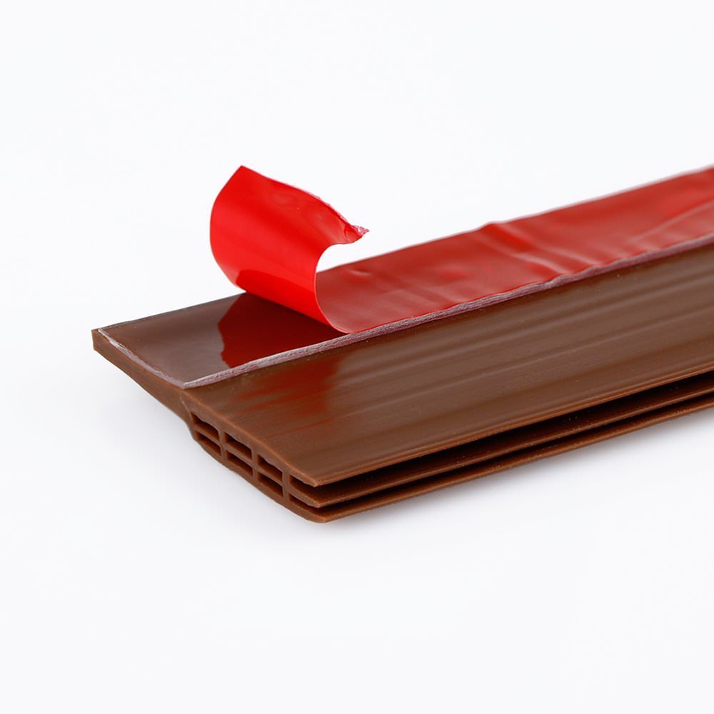 Door Bottom Silicone Rubber Weather Stripping Door Draft Stopper Sweep Under Door Blocker