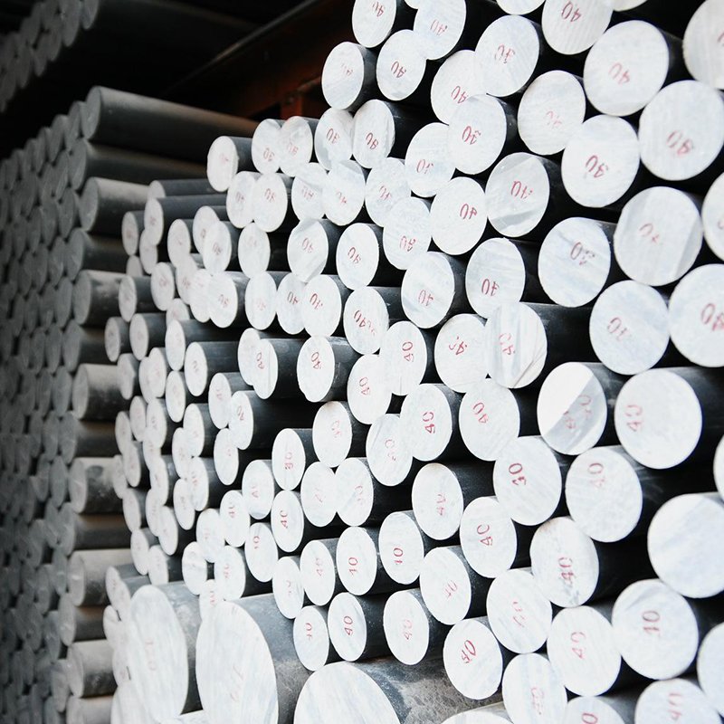 New Material Cheap High Temperature Resistance Grey Hard Plastic Welding Round PVC Rod