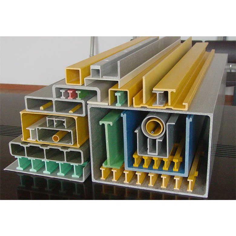 Frp Square Tube Round Tube Rectangular Tube Purlin Frp Pultruded Profile Frp Purlin
