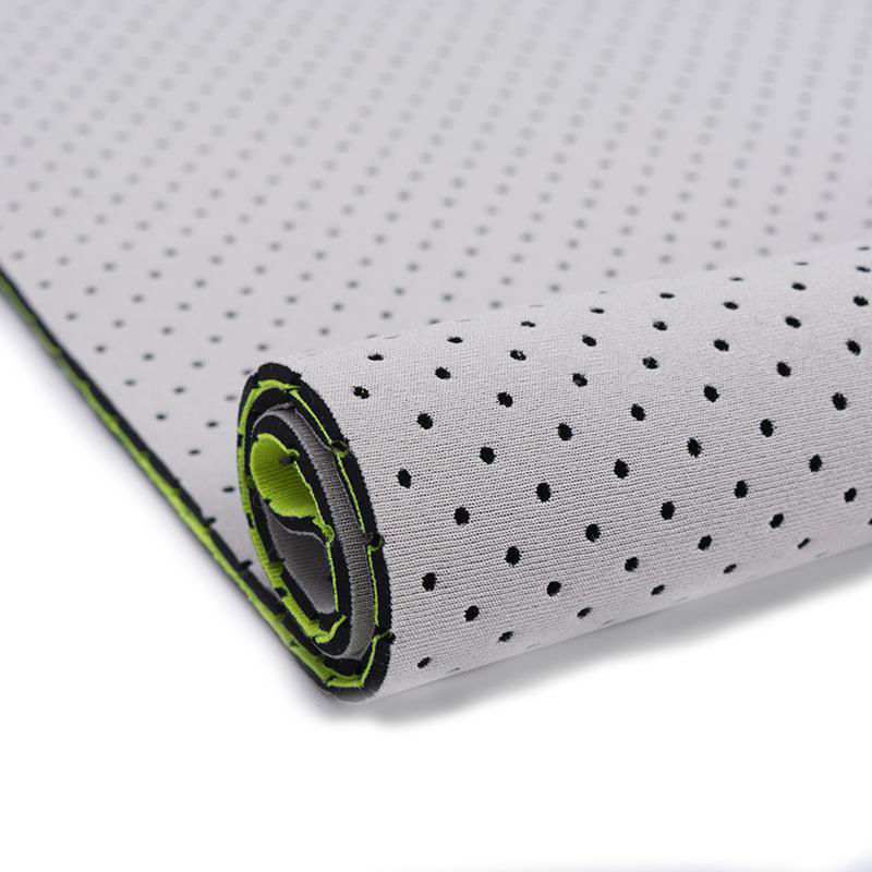 Knitted fabric Soft Waterproof 2mm 3mm CR SCR SBR Rubber Sheets White Custom Printed Sublimation Neoprene Fabric for Koozies