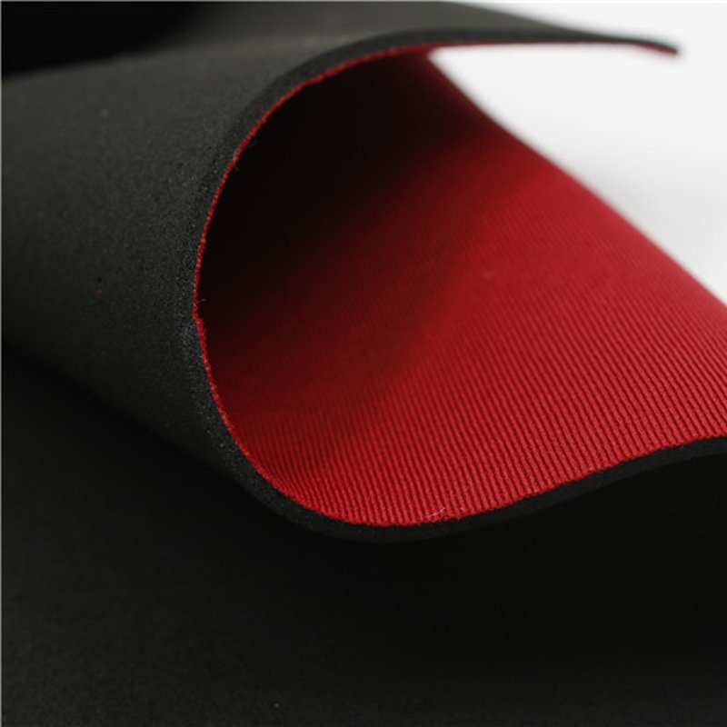 Knitted fabric Soft Waterproof 2mm 3mm CR SCR SBR Rubber Sheets White Custom Printed Sublimation Neoprene Fabric for Koozies