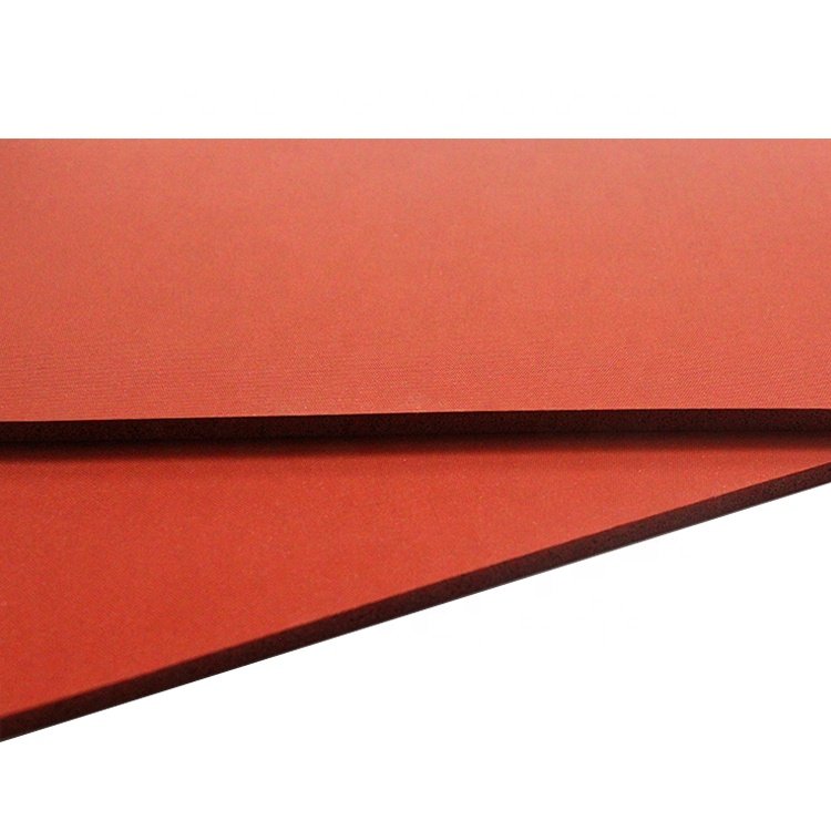 Smooth surface insulation and shock absorption wash-resistant silicone foam sponge rubber sheet roll for electronic instruments