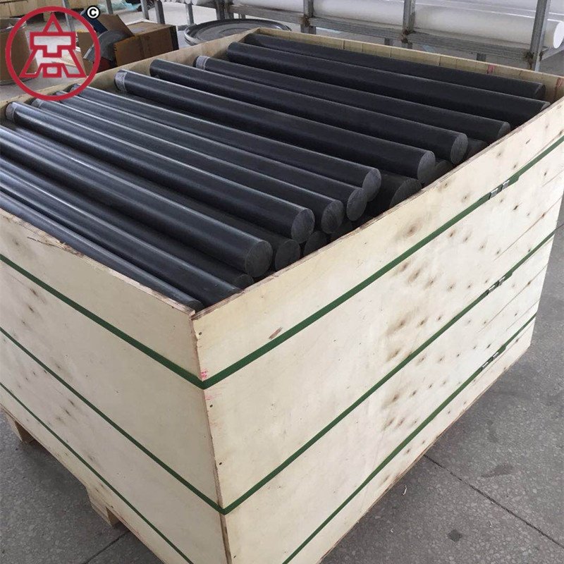 Filled carbon or graphite black PTFE Rod