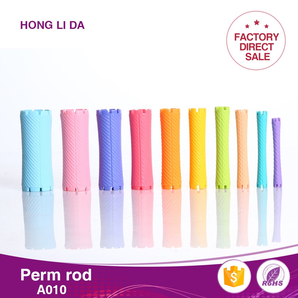 PP plastic hair rollers hair straightener hair roller suit A010-T