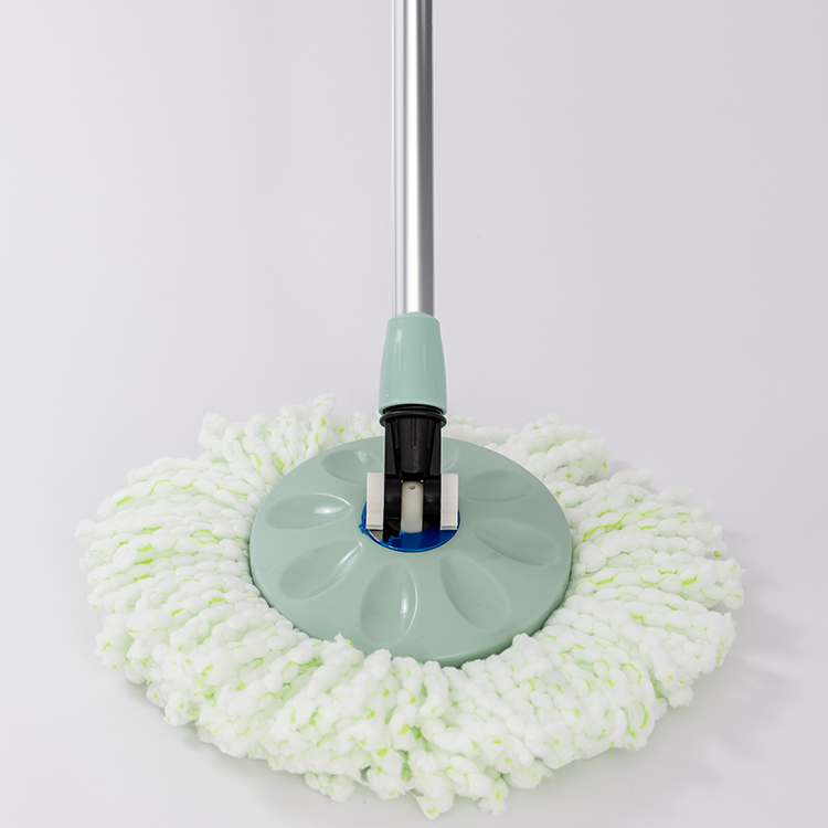 Hot Sale Dual-Drive Rotating Mop with Metal Basket and Plastic Pedal for Efficient Household Cleaning