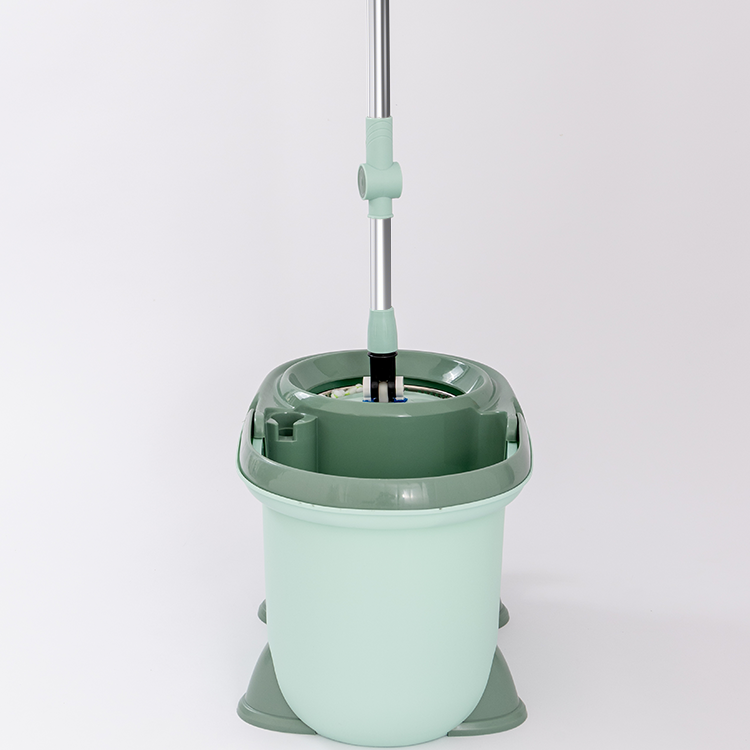 Hot Sale Dual-Drive Rotating Mop with Metal Basket and Plastic Pedal for Efficient Household Cleaning