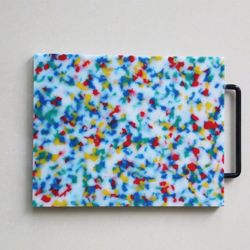 Mixed Color Plastic Boards Recycle Material Colorful HDPE Sheet Recycled UHMWPE Sheet Plastic Board