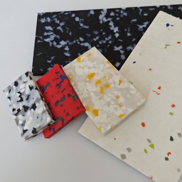 Mixed Color Plastic Boards Recycle Material Colorful HDPE Sheet Recycled UHMWPE Sheet Plastic Board