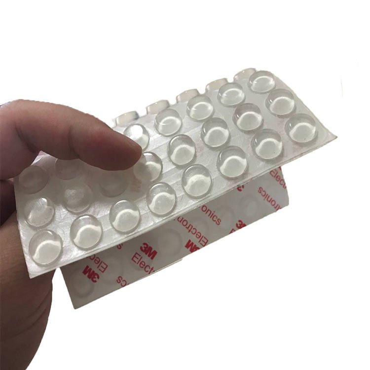 Custom Adhesive Rubber Bumper Pads Anti-Scratch Silicone Bumper Pads for Cabinet Door Protection