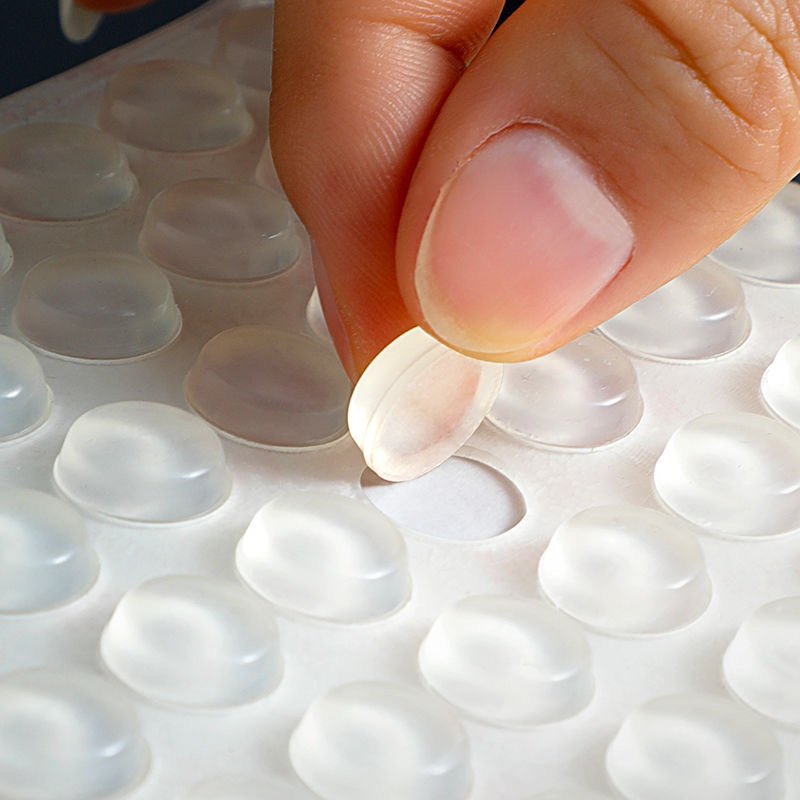 Custom Adhesive Rubber Bumper Pads Anti-Scratch Silicone Bumper Pads for Cabinet Door Protection