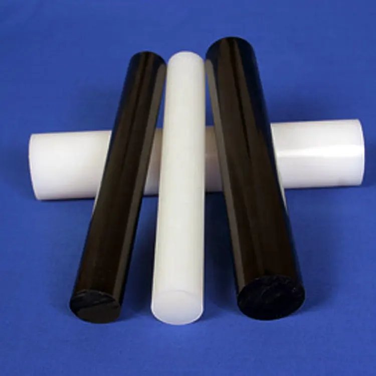 High quality Black/white/blue/red/yellow/green color pom rod hard plastic rod 4-300mm diameter