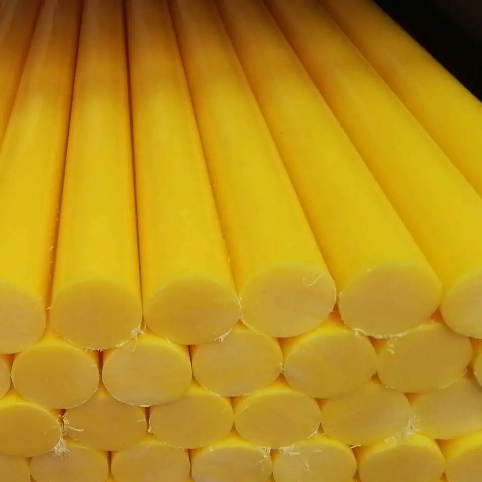 High quality Black/white/blue/red/yellow/green color pom rod hard plastic rod 4-300mm diameter
