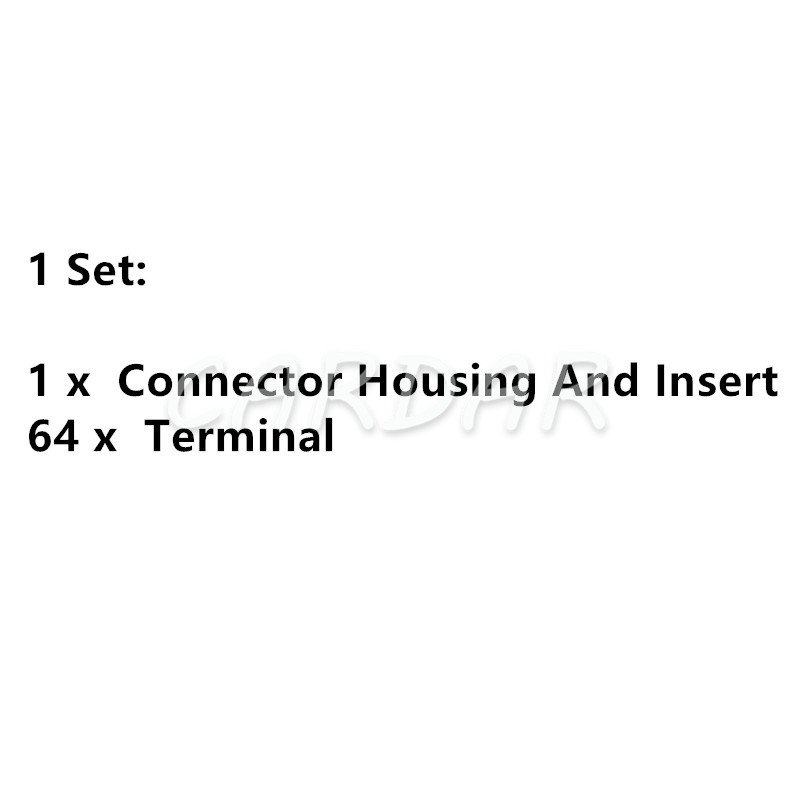 61 Pin 1-368434-2 0-368434-1 ECU Automotive Connector Electrical Auto Wiring Plug Cable Socket