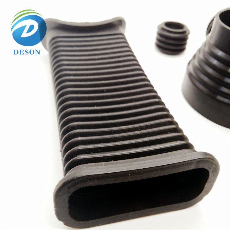 Deson high performance Silicone Rubber Molded Dust Cover / Rubber Expansion Joint /Automotive Bellows