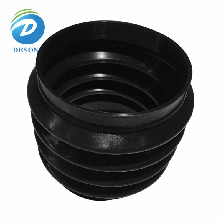 Deson high performance Silicone Rubber Molded Dust Cover / Rubber Expansion Joint /Automotive Bellows