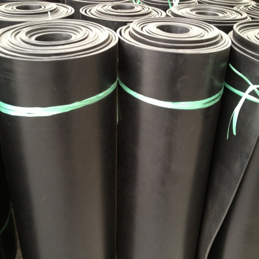Oil-resistant black NBR rubber sheet high density durable NBR/CR good rubber sheets
