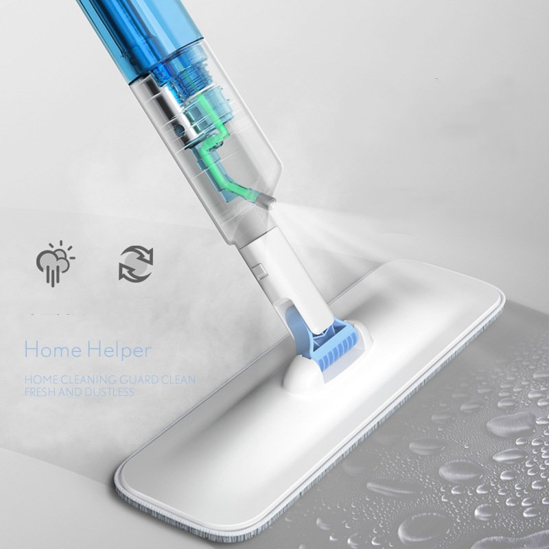 Hot Selling Microfiber Flat Mop With Water Tank Household Water Spray Mop Rotatable Spray Cleaning Mop