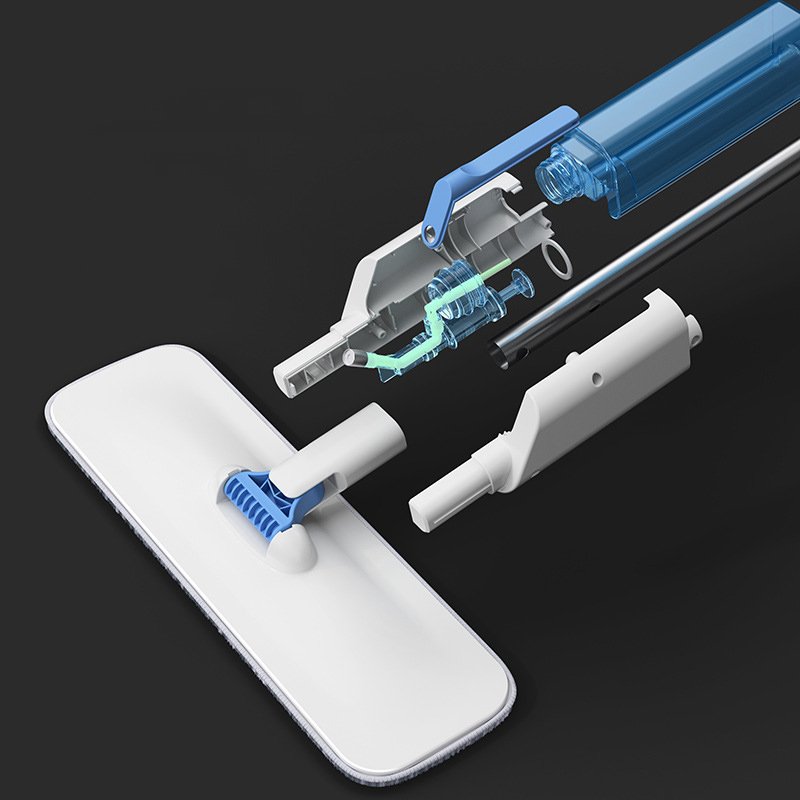 Hot Selling Microfiber Flat Mop With Water Tank Household Water Spray Mop Rotatable Spray Cleaning Mop