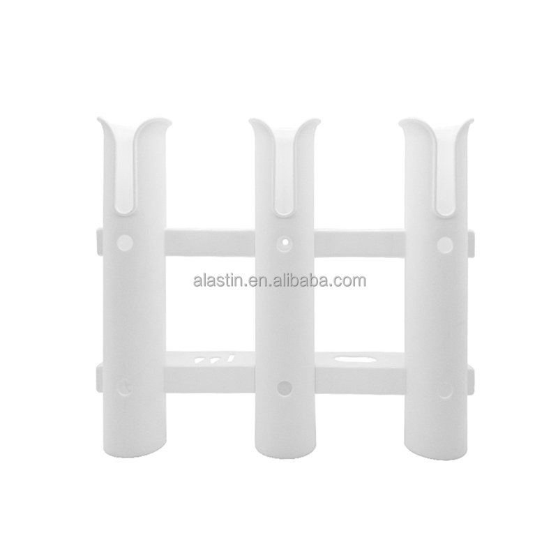 High Quality Boat Accessories Marine Hardware White and Black Plastic Fishing Rod Holders Racks For Boats