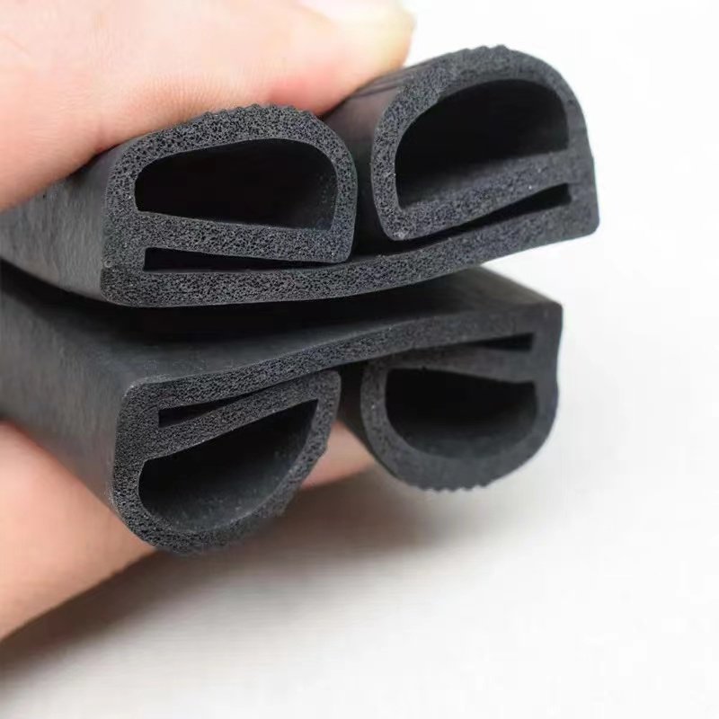 Manufacturer customize E shape high temperature resistance silicone rubber oven door edge seal strip