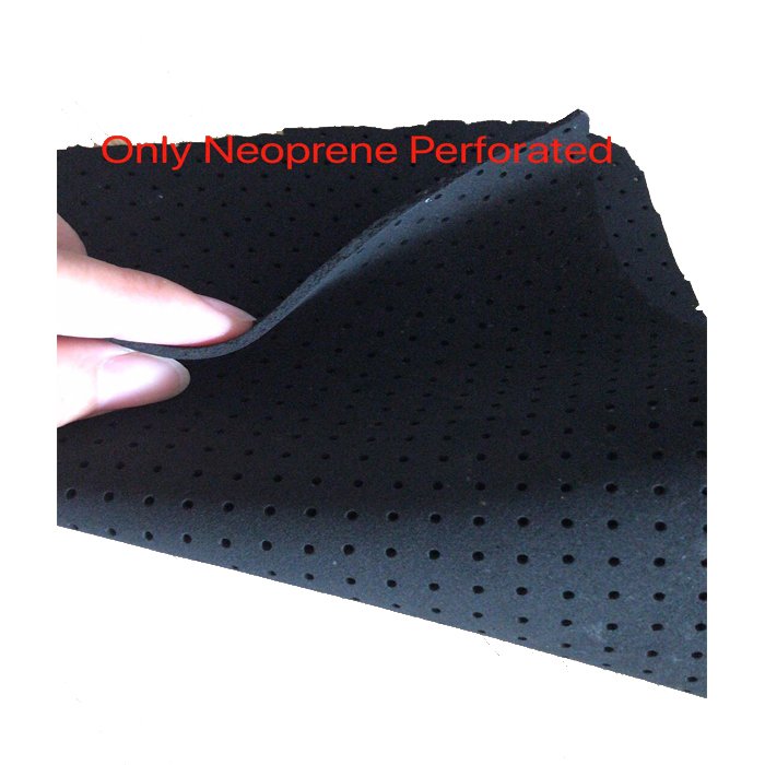 1.5mm SBR Perforated Breathable Neoprene Material Fabric Neoprene Rubber Sheet Fabric