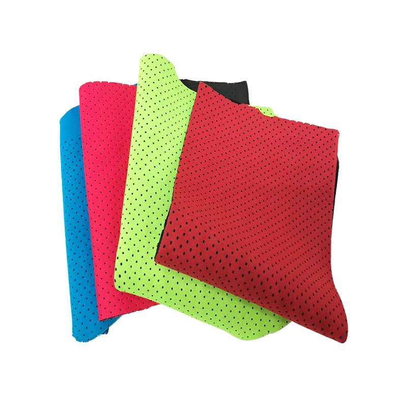 1.5mm SBR Perforated Breathable Neoprene Material Fabric Neoprene Rubber Sheet Fabric