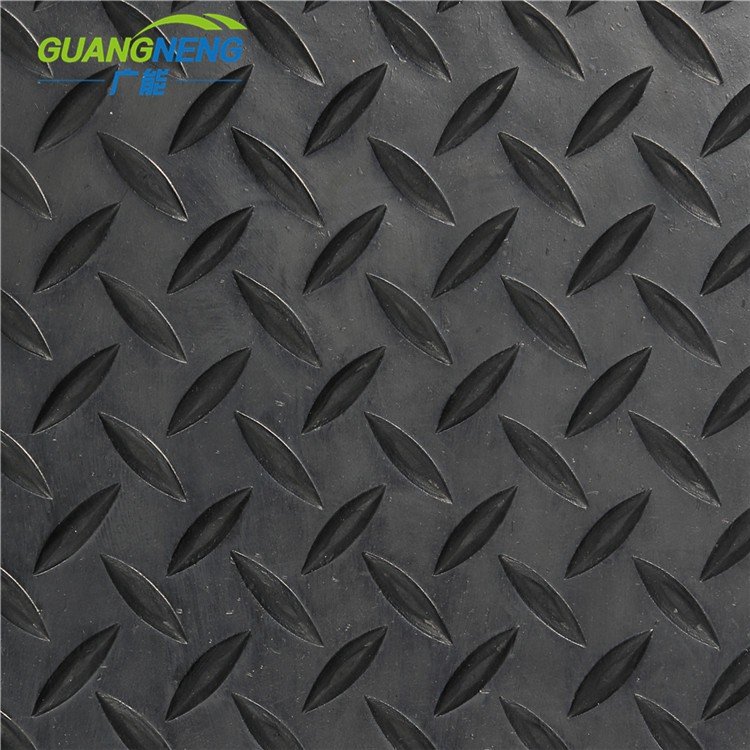 industrial Anti Slip Rubber Flooring Matting Roll Waterproof Heavy Duty Matting for garage gym van