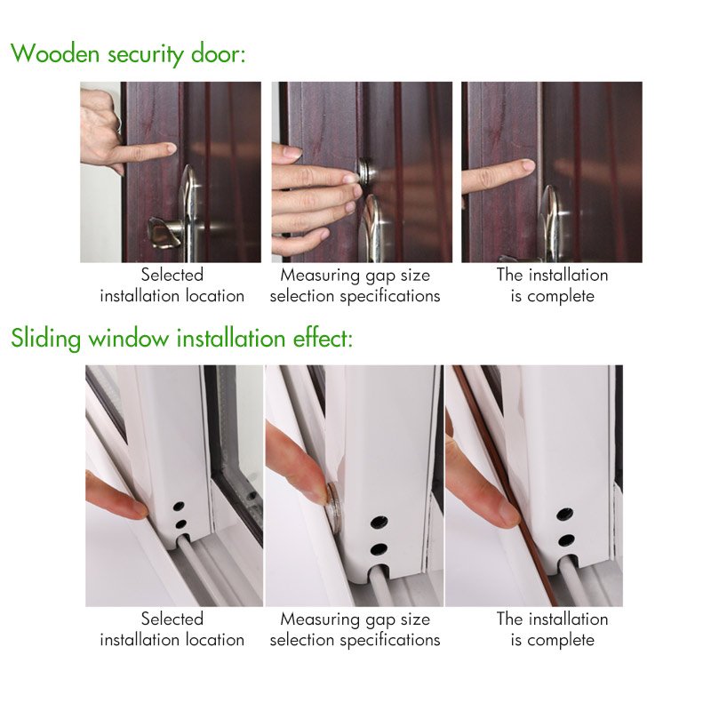 Doors and windows sealing strip silicone acoustic foam strip window edge trim rubber seals