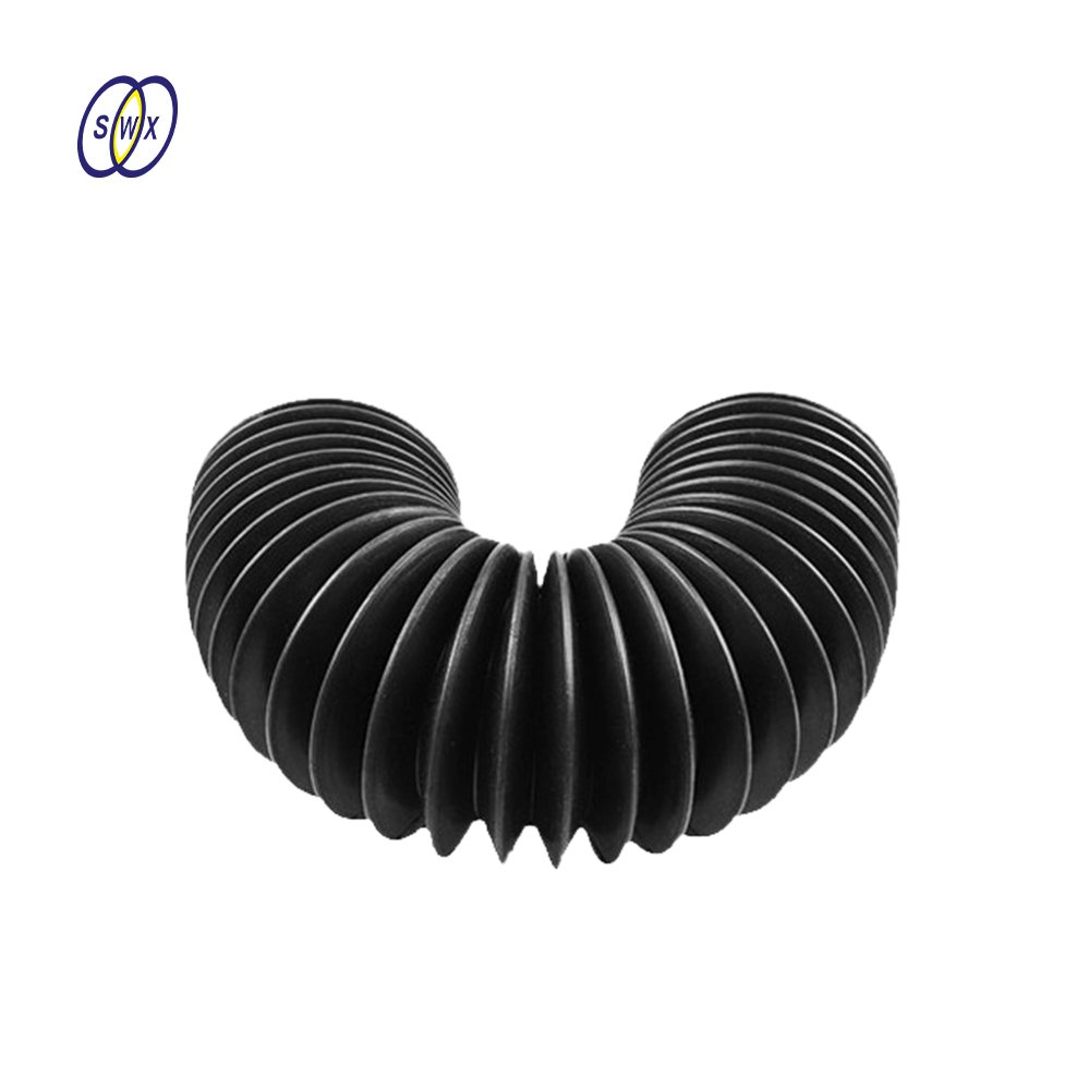 Flexible Silicone Rubber Bellow Low Pressure Bellowed Rubber Hose Small Rubber Bellows