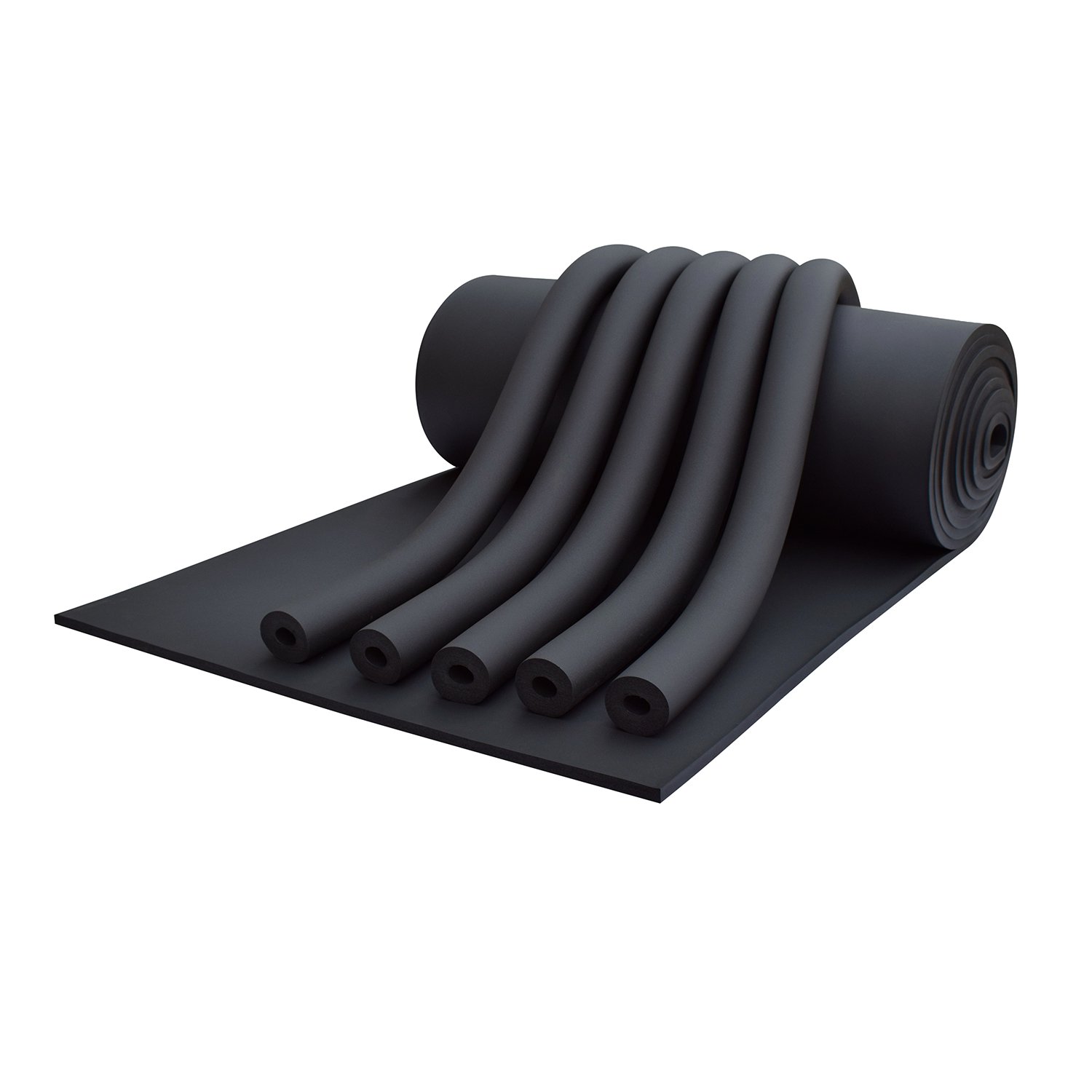 Bellsafe Closed Cell Rubber Insulation Boards Fireproof Class 1 Rubber Foam Sheet Thermal Insulation Materials