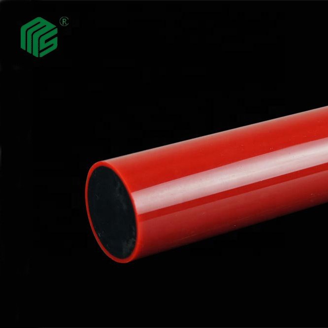 Customized extrusion colored clear acrylic rod high transmission for lighting used