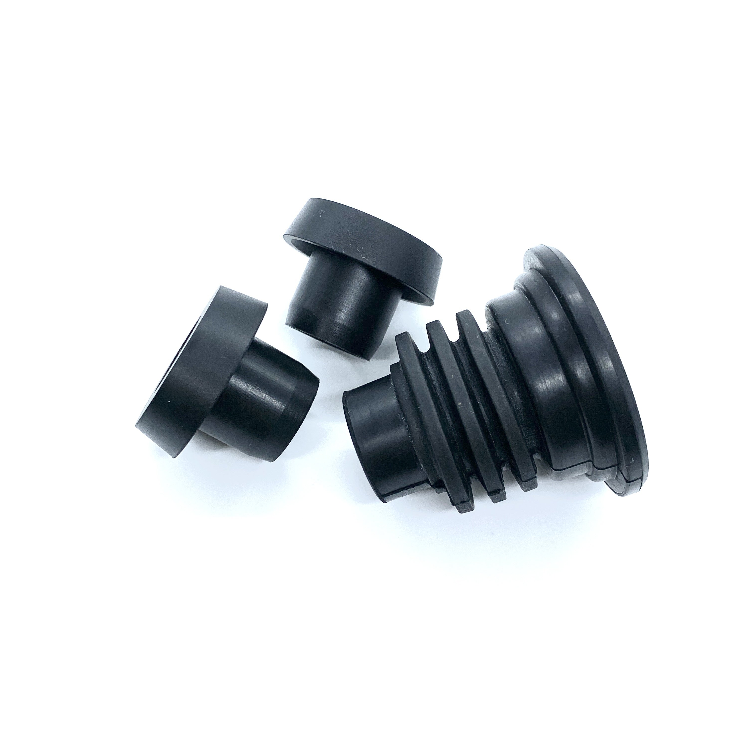 High Quality Customized Multi-Convoluted Automotive Rubber Bellows Accordion EPDM Silicone Rubber Bushing Parts