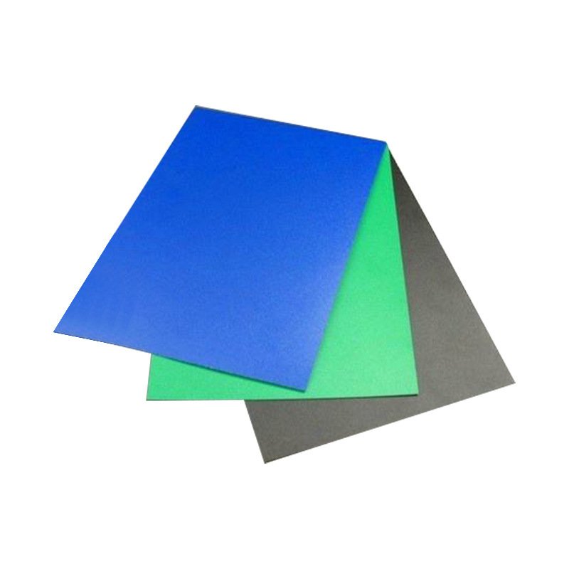 Wholesale Plastic Material Gold Sheet Acrylic Block Double Color Engraving Blank Resin CNC Plastik Rod Qmm ABS Color