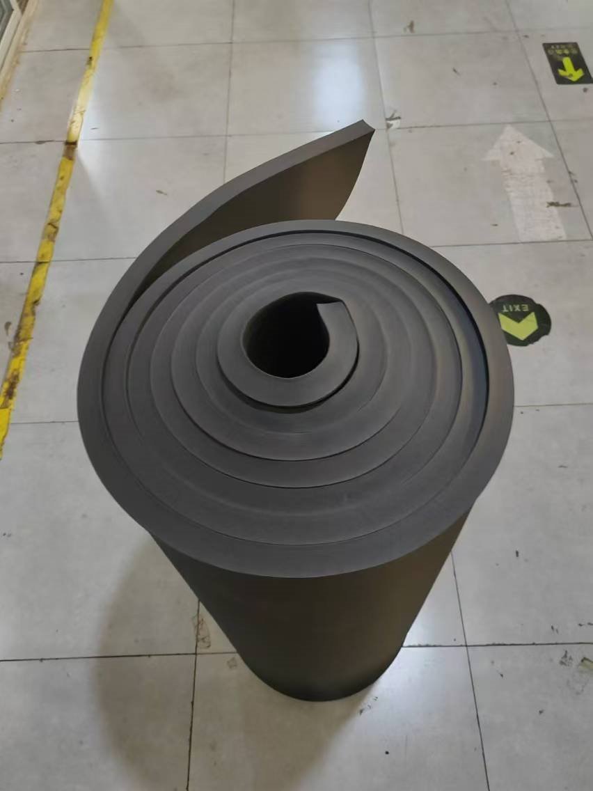 25mm Fireproofing and Waterproofing Rubber Plastic Thermal Insulation Board for HVAC Premium Rubber Sheets Product