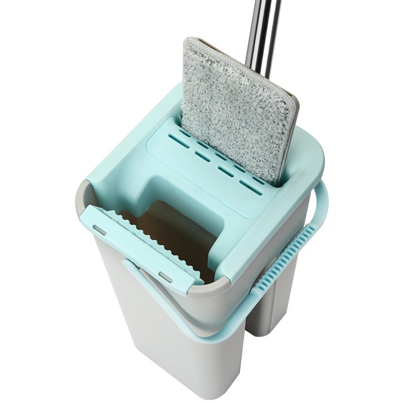 Floor Mop Cleaning Mobs Flat Floor Mop Plastic Magic Self Washing and Cleaning Mob